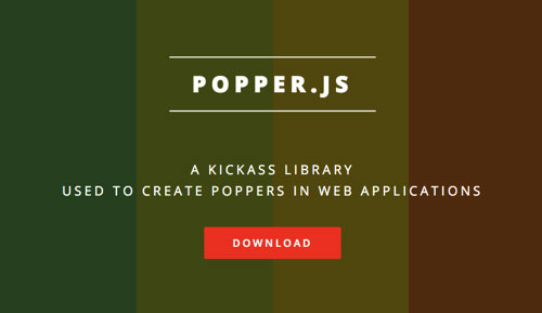 完全满足需求，轻量级 tooltips 提示插件：popper.js