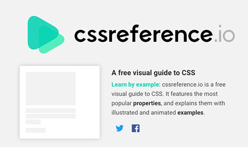 可视化 CSS 样式表手册 – css reference