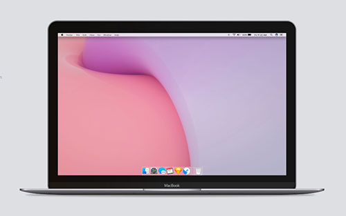 MAC系统桌面 mockup