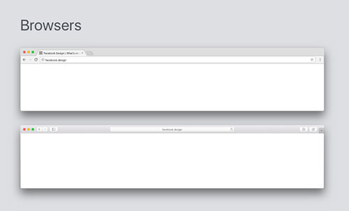Chrome 和 Safari 浏览器UI