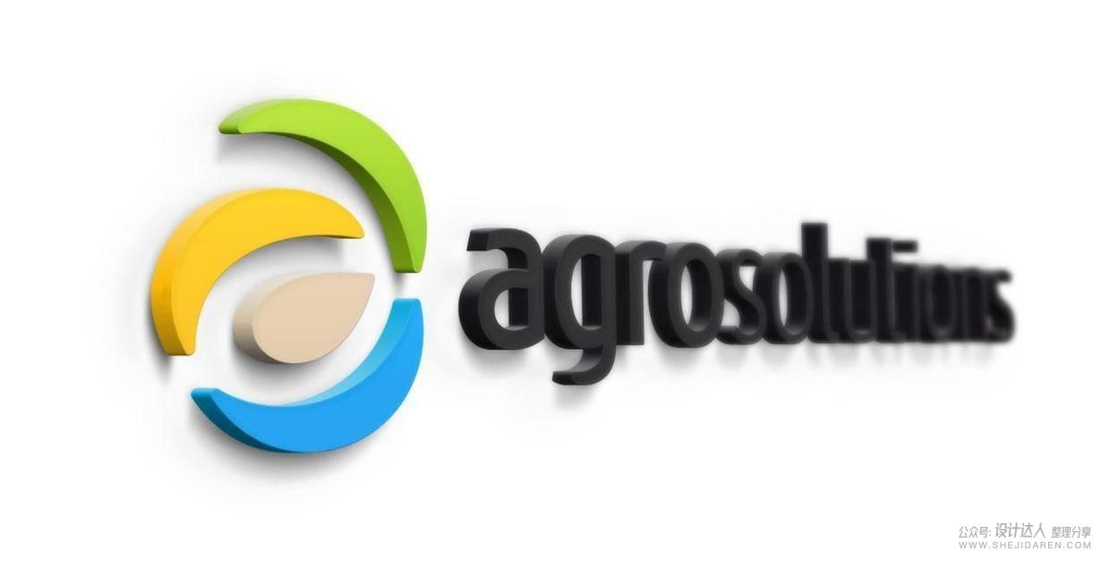 来之大自然的配色，法国农业集团Agrosolutions全新LOGO设计