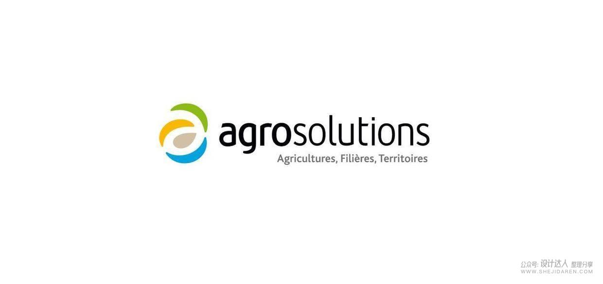 来之大自然的配色，法国农业集团Agrosolutions全新LOGO设计