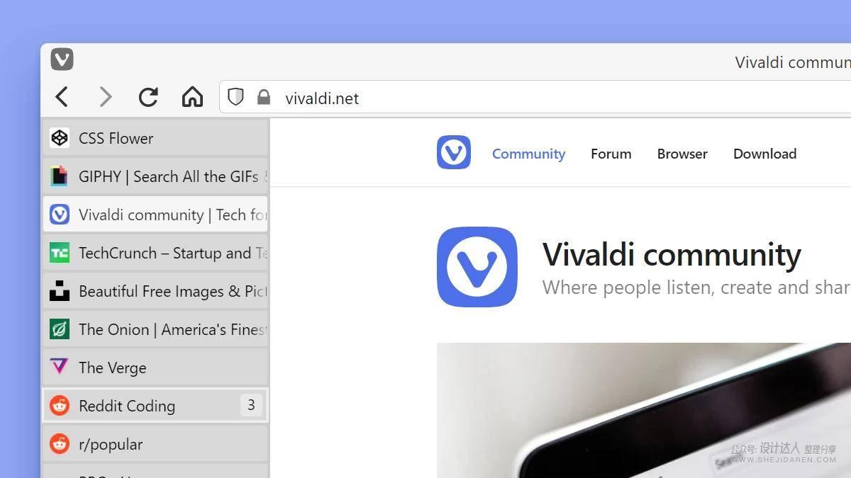 Vivaldi 为什么和其他浏览器不一样?