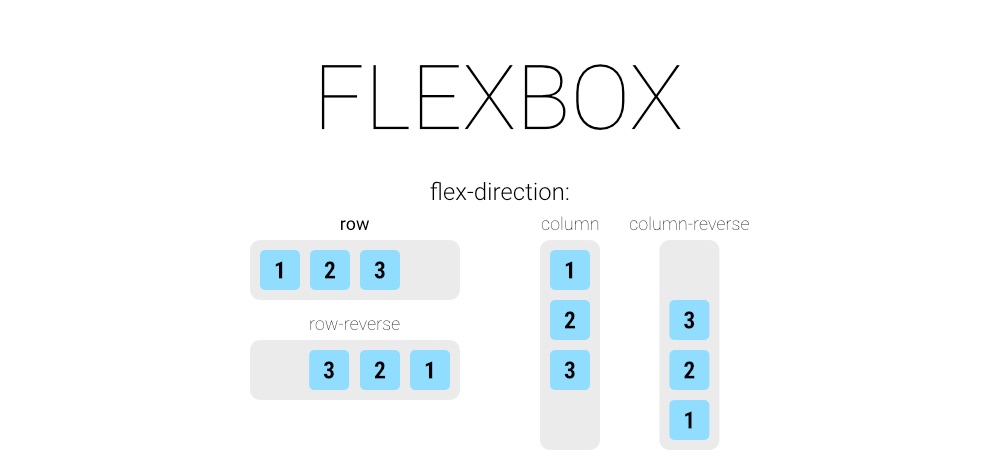 Flexbox 可视化信息图