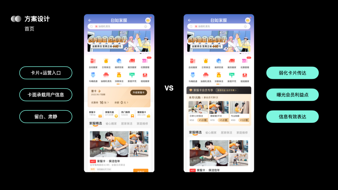 自如家服卡会员体系搭建 | APP设计复盘