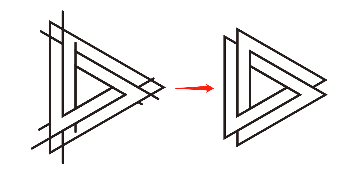 实用LOGO教程：红色三角图形标志的设计过程