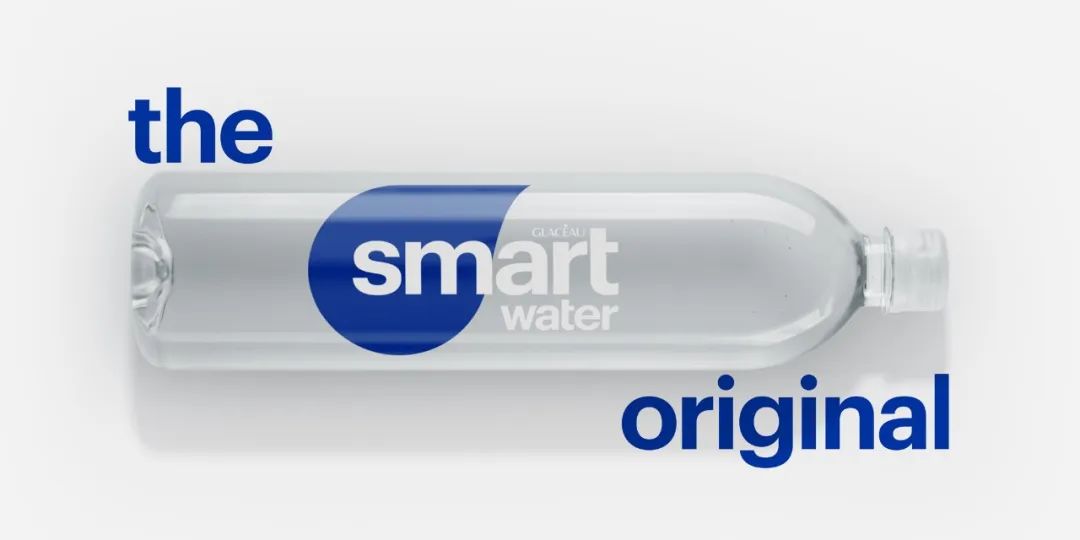 可口可乐子公司Smartwater水品牌设计