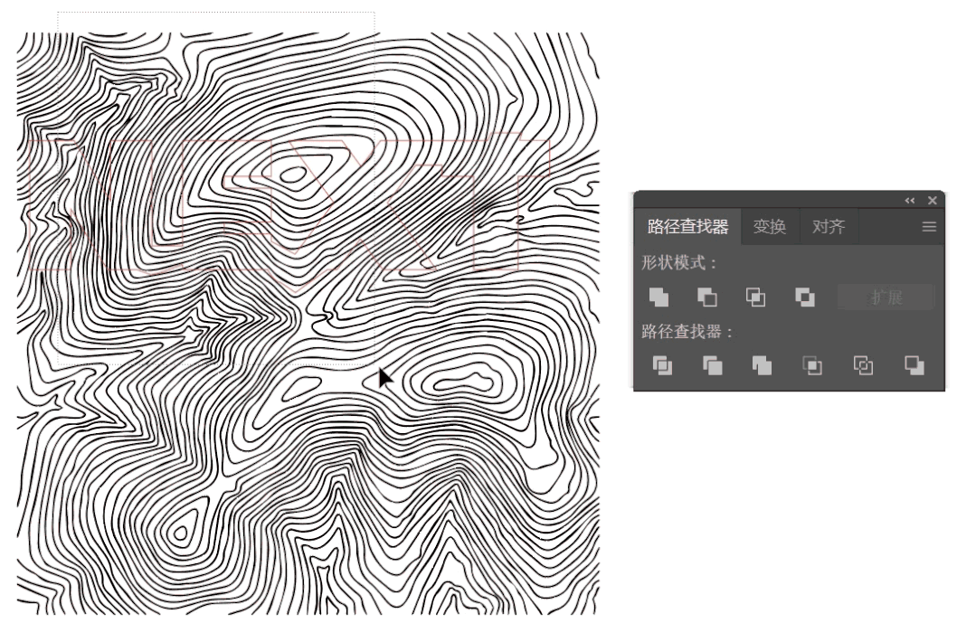 抽象纹理文字LOGO设计教程