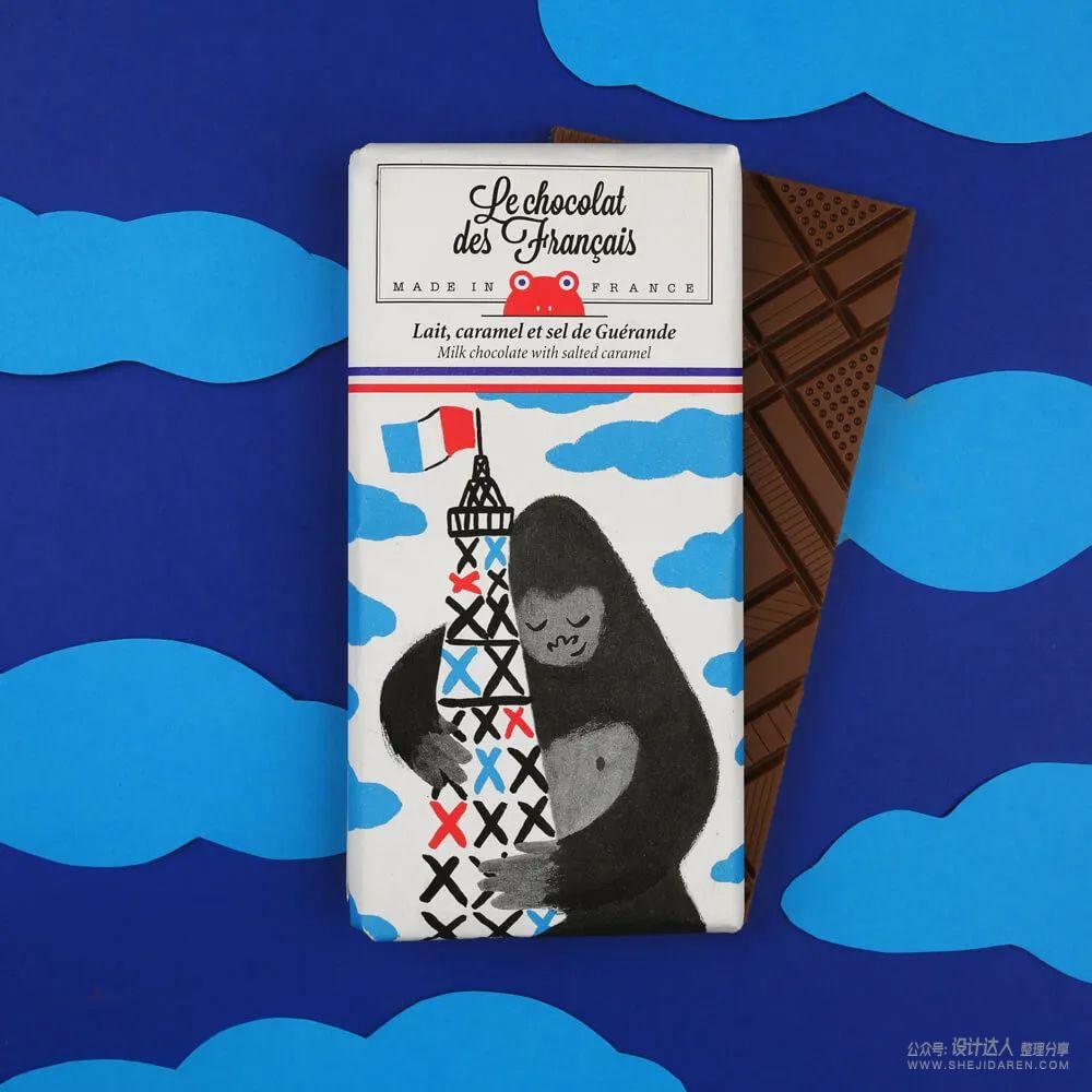 Le Chocolat des Français法国巧克力品牌，以包装设计突出而闻名