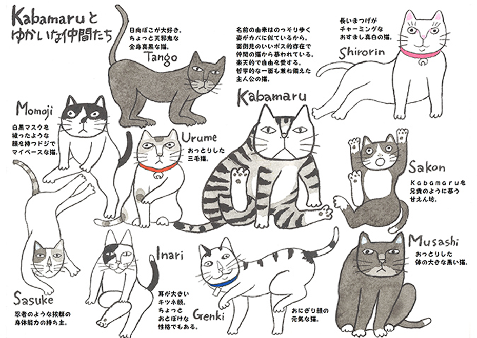 Shinzi Katoh 猫咪文创设计，滑稽又可爱