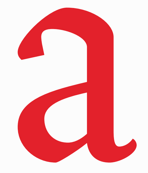Letter-a in 25 New Free High-Quality Fonts