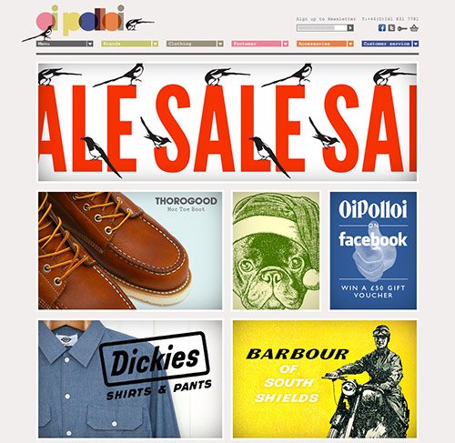 Oi-Polloi-of-Manchesters-home-page -copy in Showcase of Beautiful (or Creative) E-Commerce Websites