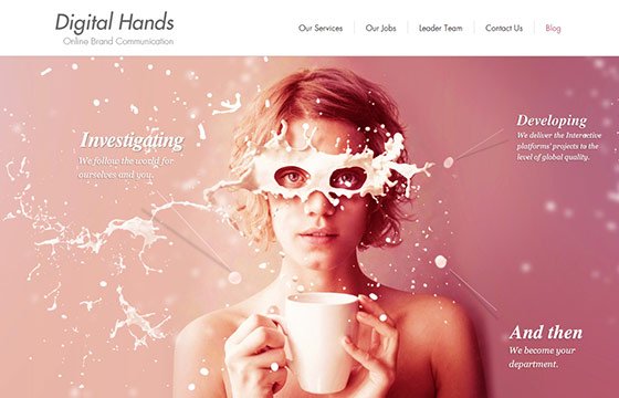 instantShift -  Inspirational HTML5 Web Designs