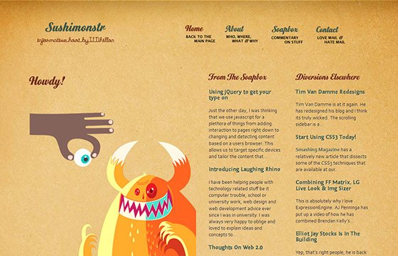 instantShift -  Inspirational HTML5 Web Designs