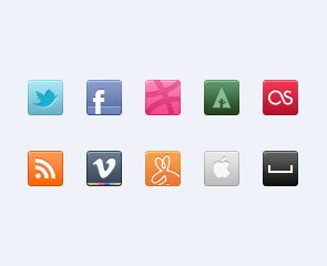 Sweet Social Icons