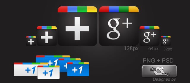 Google Plus Free Icon Pack