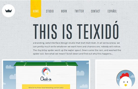 instantShift -  Inspirational CSS Web Designs