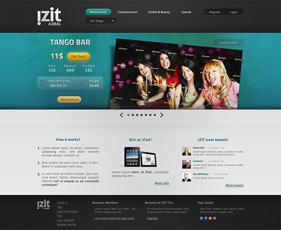 Izit-splendid-trendy-web-design-deviantart