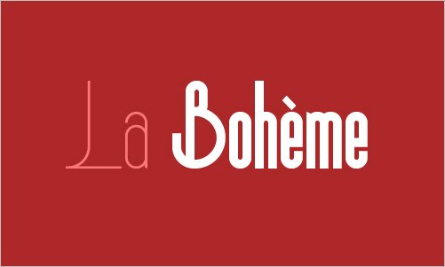 Bohema-typeface in New High-Quality Free Fonts