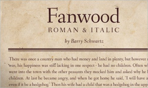 Fanwood in New High-Quality Free Fonts