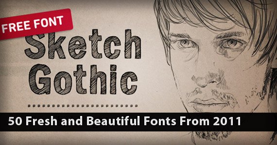 50 Fresh and Beautiful Fonts From 2011