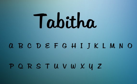 Tabitha-fresh-free-fonts-2011