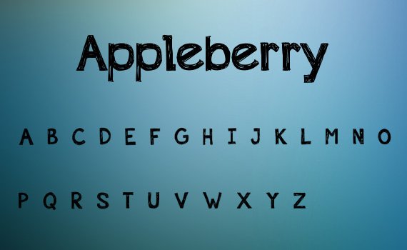 Appleberry-fresh-free-fonts-2011