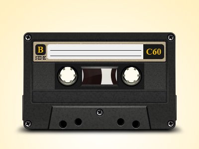 Cassette-free-psd-dribbble