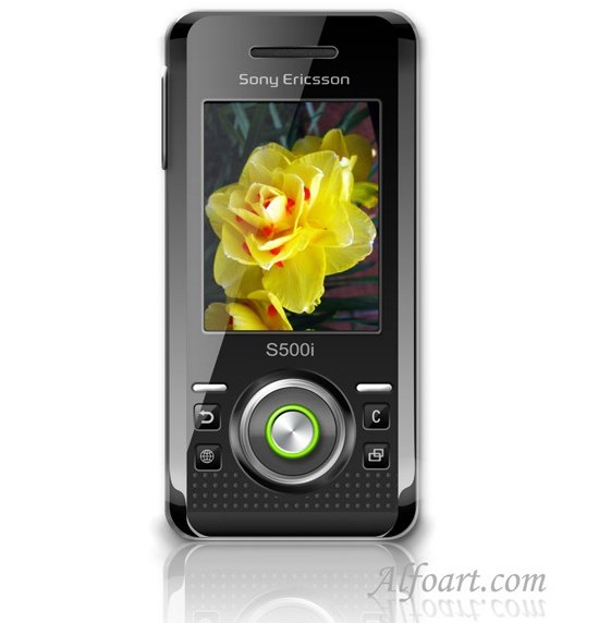 Sony Ericsson S500 Photoshop Tutorial