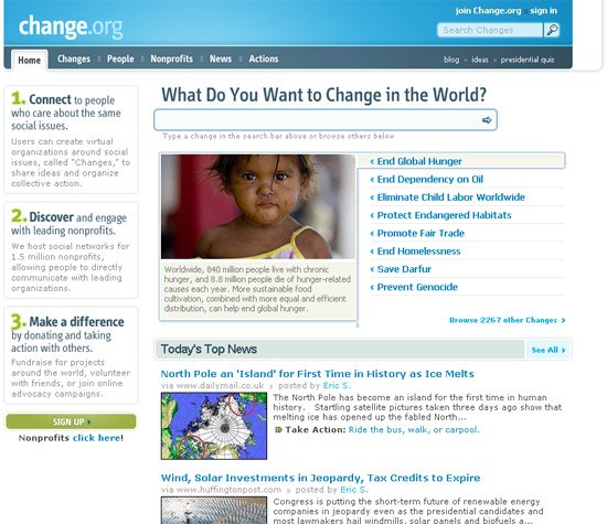 instantShift - Inspirational Website Redesign