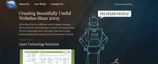 instantShift - Inspirational Website Redesign