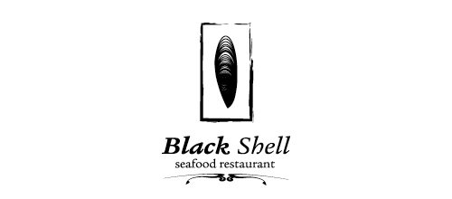 Black Shell logo
