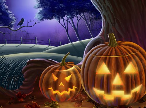 Horror-Stricken Halloween Wallpaper