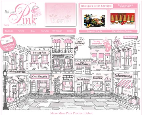 Simply Enriching Pink Themed site