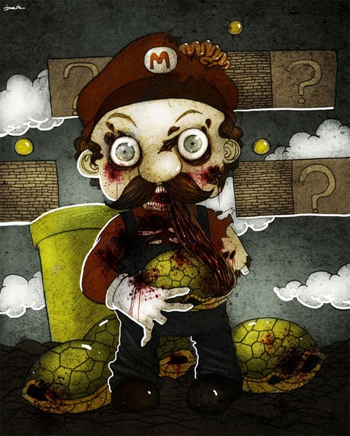 zombie mario