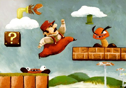 Super Mario Bros. PRINT