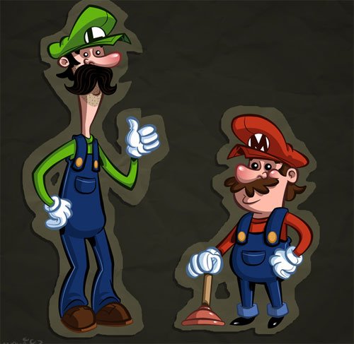 Mario and Luigi