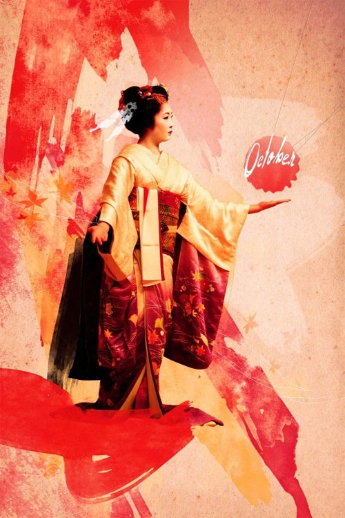 Design a Gorgeous Geisha Art Poster in Photoshop