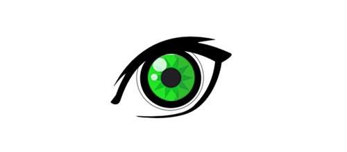 Green eyes logo