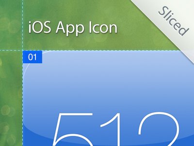 iphone ipad app icon sizes template psd