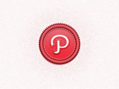 stitched path icon social network freebie psd