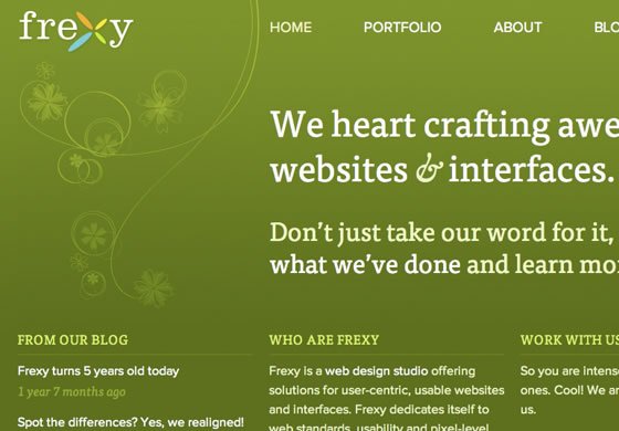 Frexy design blog