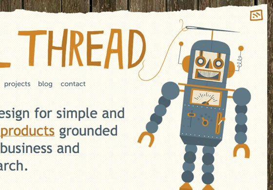 Pixel Thread web design
