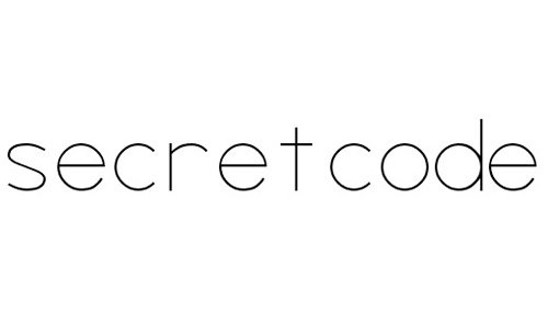 secretcode font