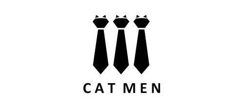 Cat men logo