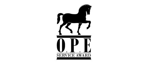 OPE Award horse logo