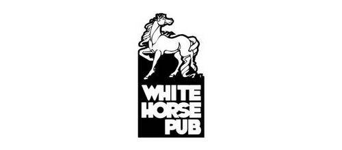White Horse pub logo