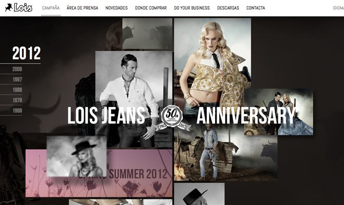 Lois Jeans 50th Anniversary