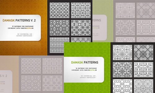 Damask Patterns and Damask Patterns V2