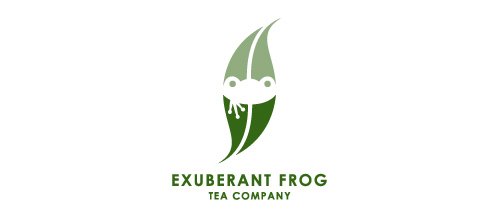 Exuberant Frog Tea Company logo